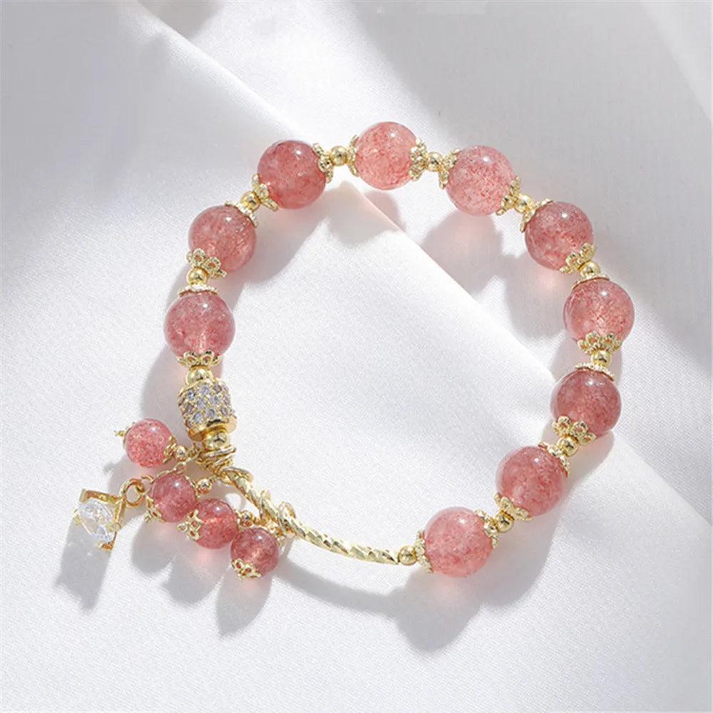 Bracciale in Quarzo “Energia Dorata”