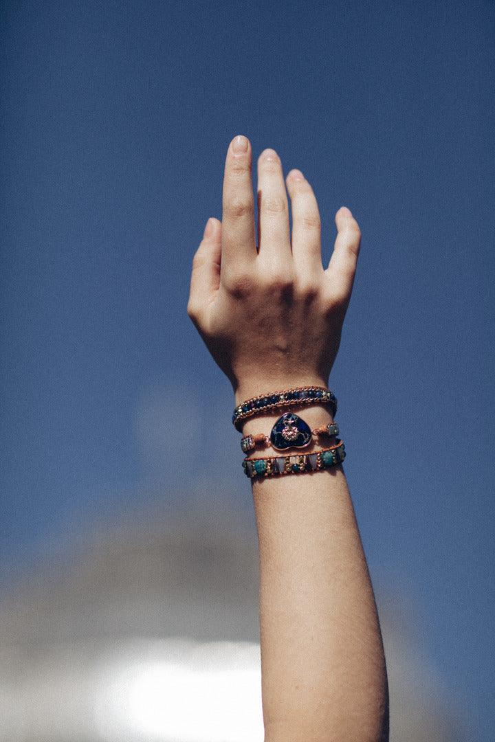 Braccialetto "Cuore Spirituale" con Albero della Vita