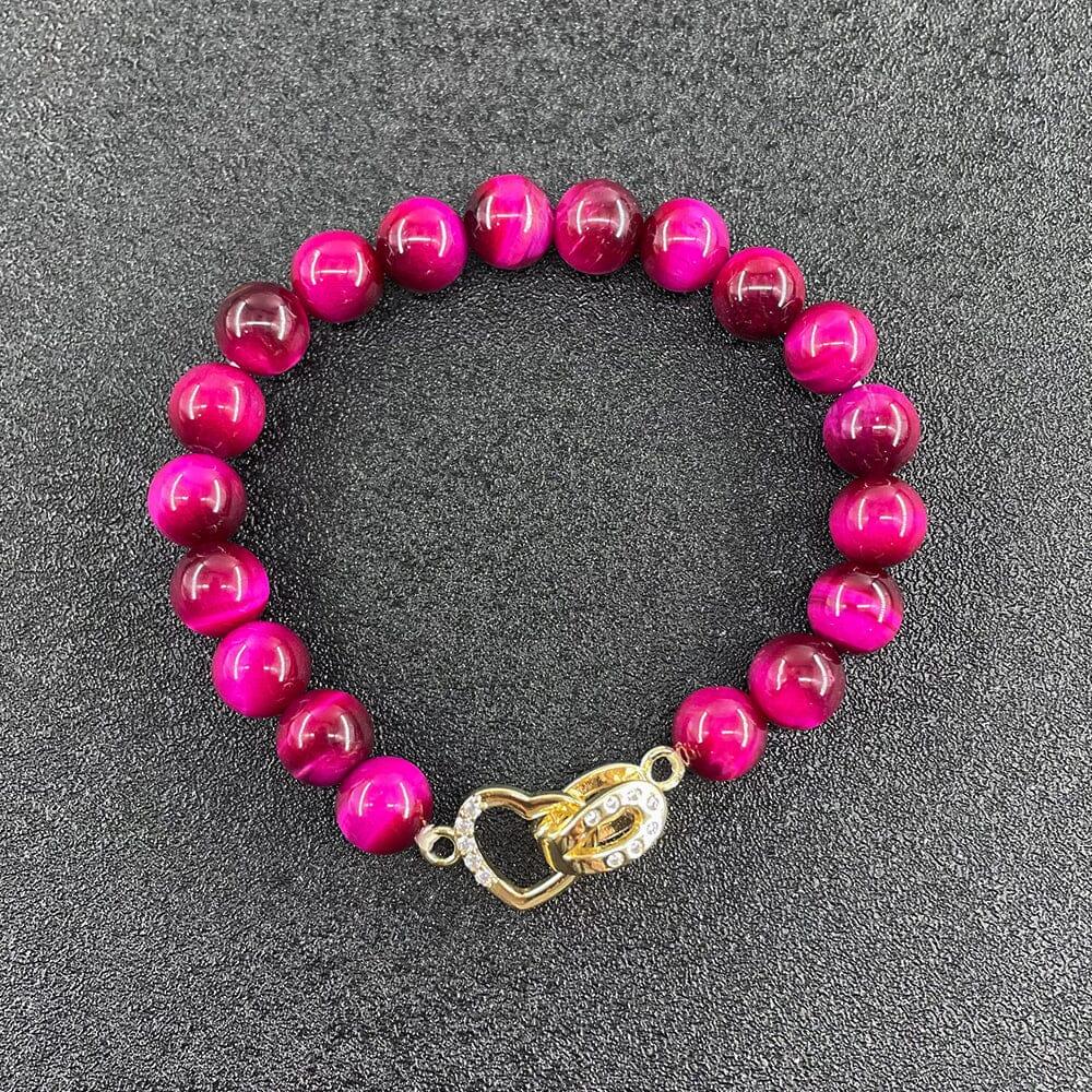 Bracciale “Eleganza Celestiale” in Pietre Naturali