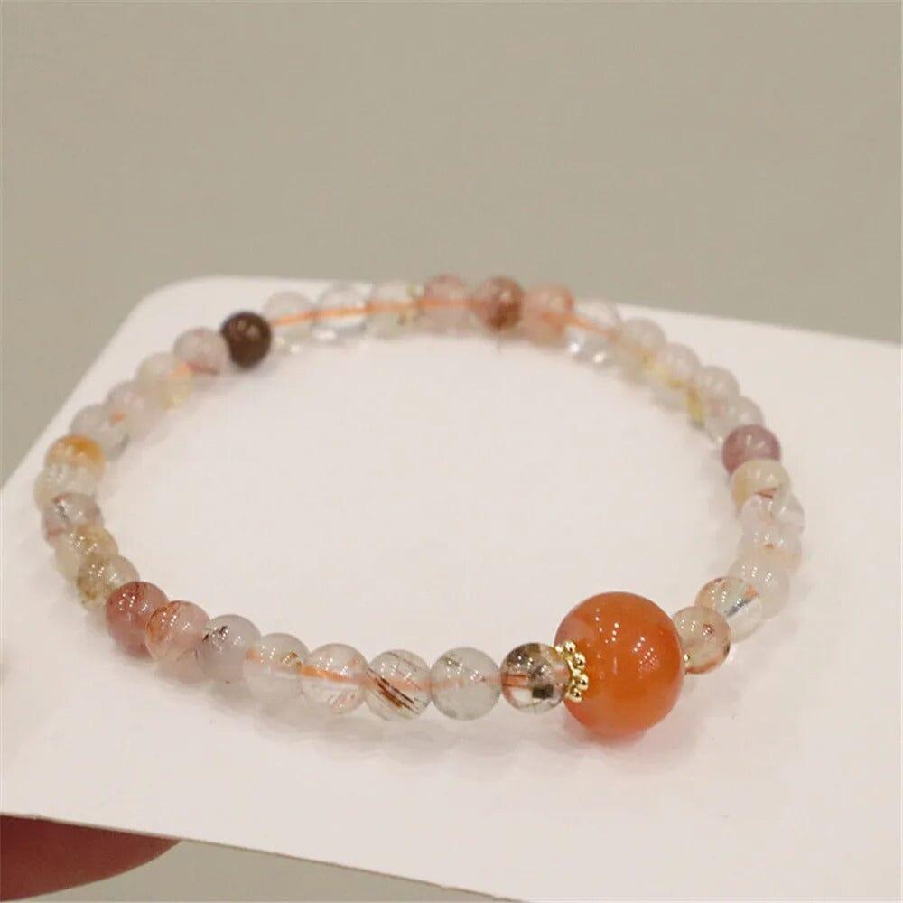 Bracciale “Equilibrio Etereo” con Pietre Naturali