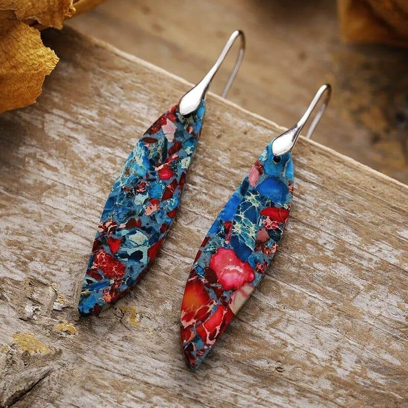 Orecchini in Diaspro “Splendore Imperiale”