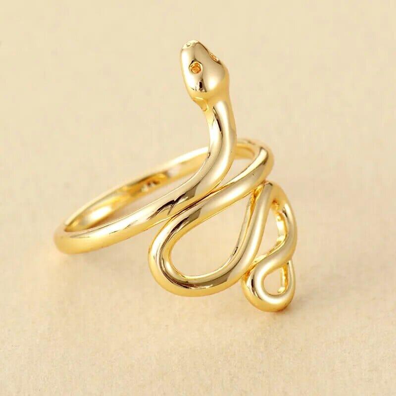 Anello in Oro “Serpente Avvolgente”