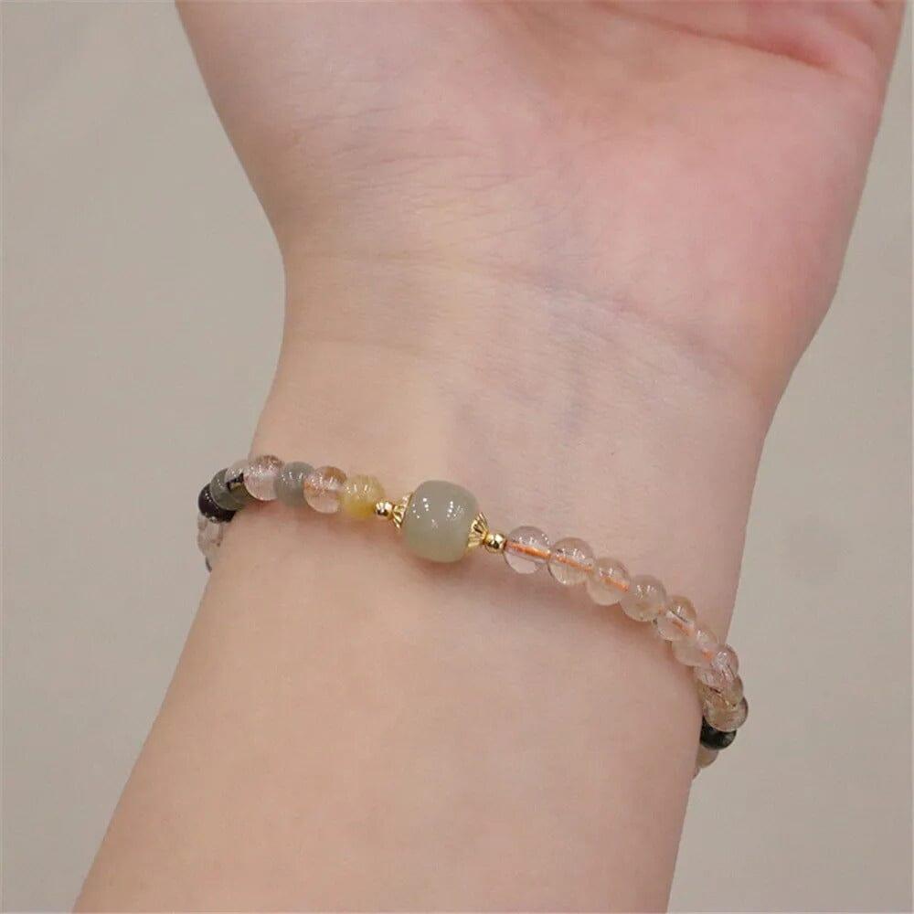 Bracciale “Equilibrio Etereo” con Pietre Naturali