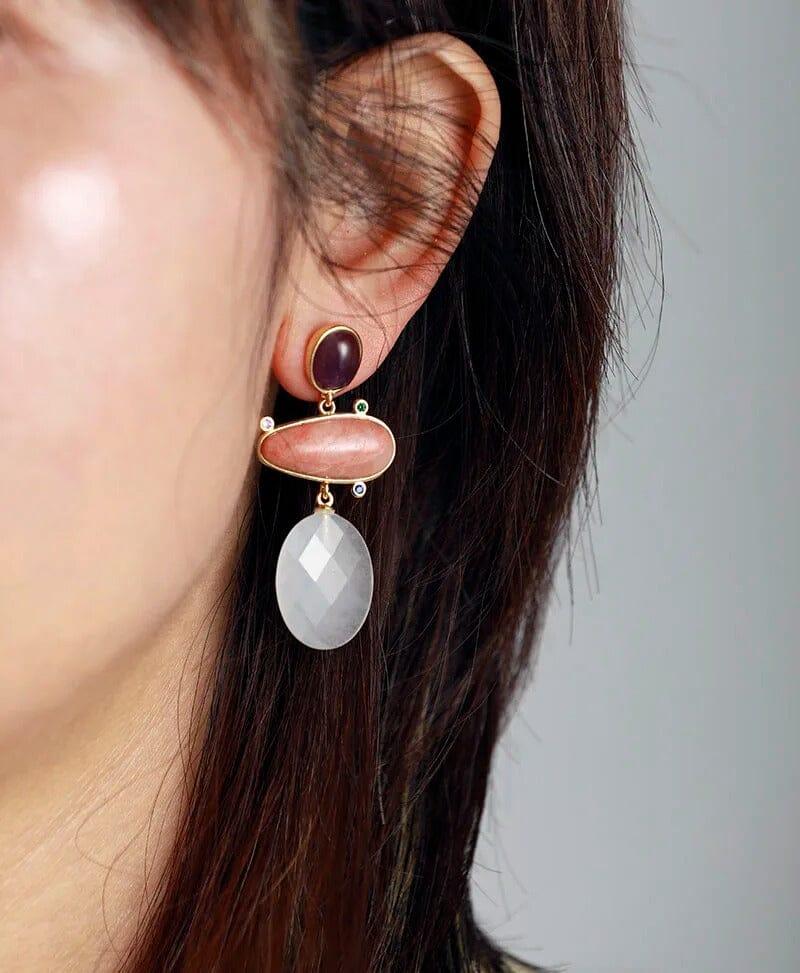 Orecchini in Amazzonite “Onde Magiche”