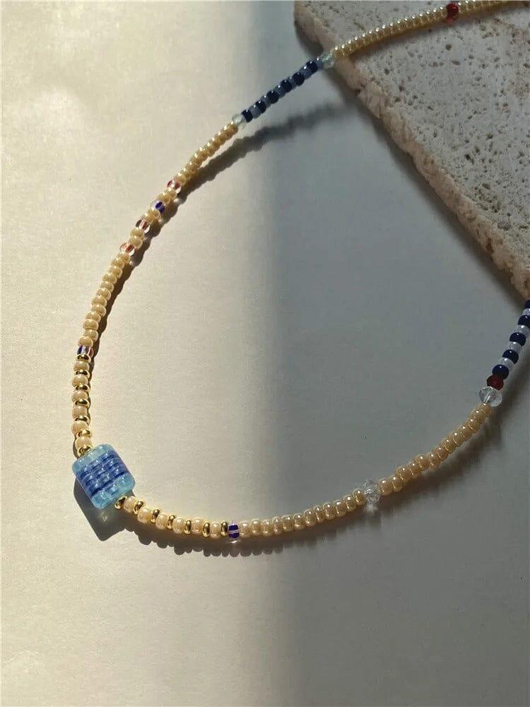 Collana “Serenità Solare” in Pietre Naturali