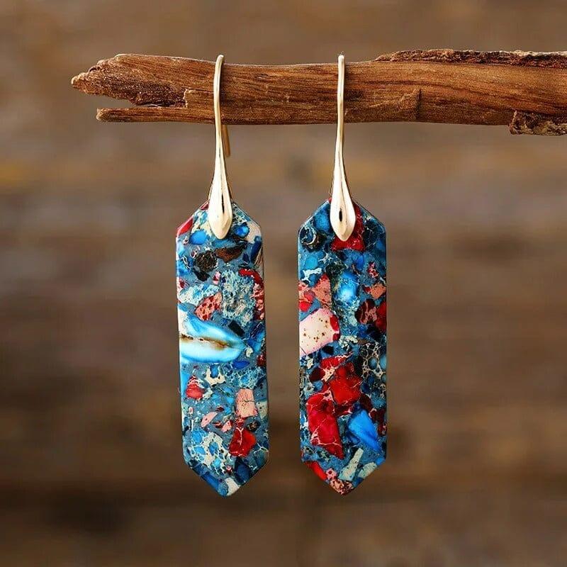 Orecchini in Diaspro “Splendore Imperiale”