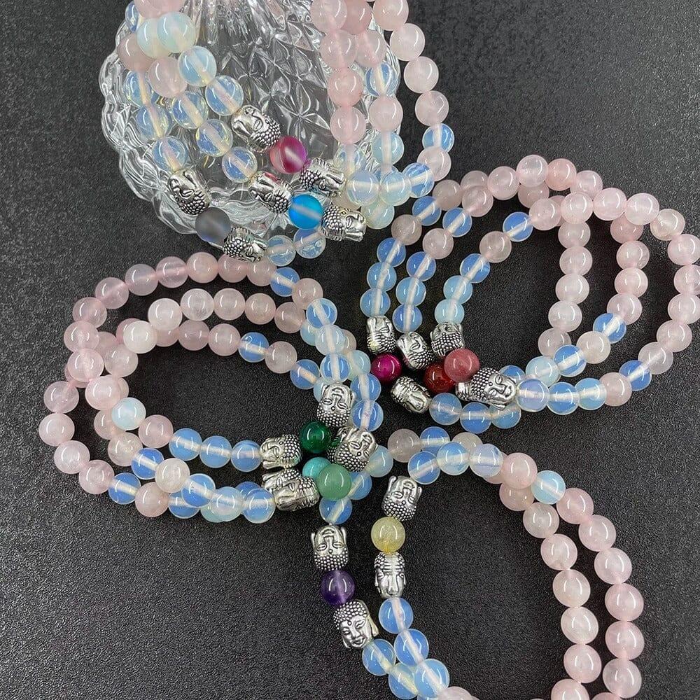 Collezione di Bracciali Naturali Buddha "Pietre di Pace"