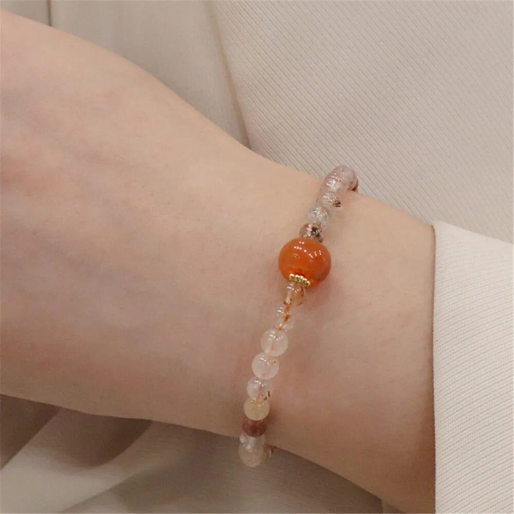 Bracciale “Equilibrio Etereo” con Pietre Naturali