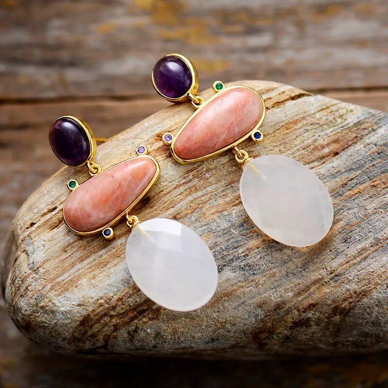 Orecchini in Amazzonite “Onde Magiche”