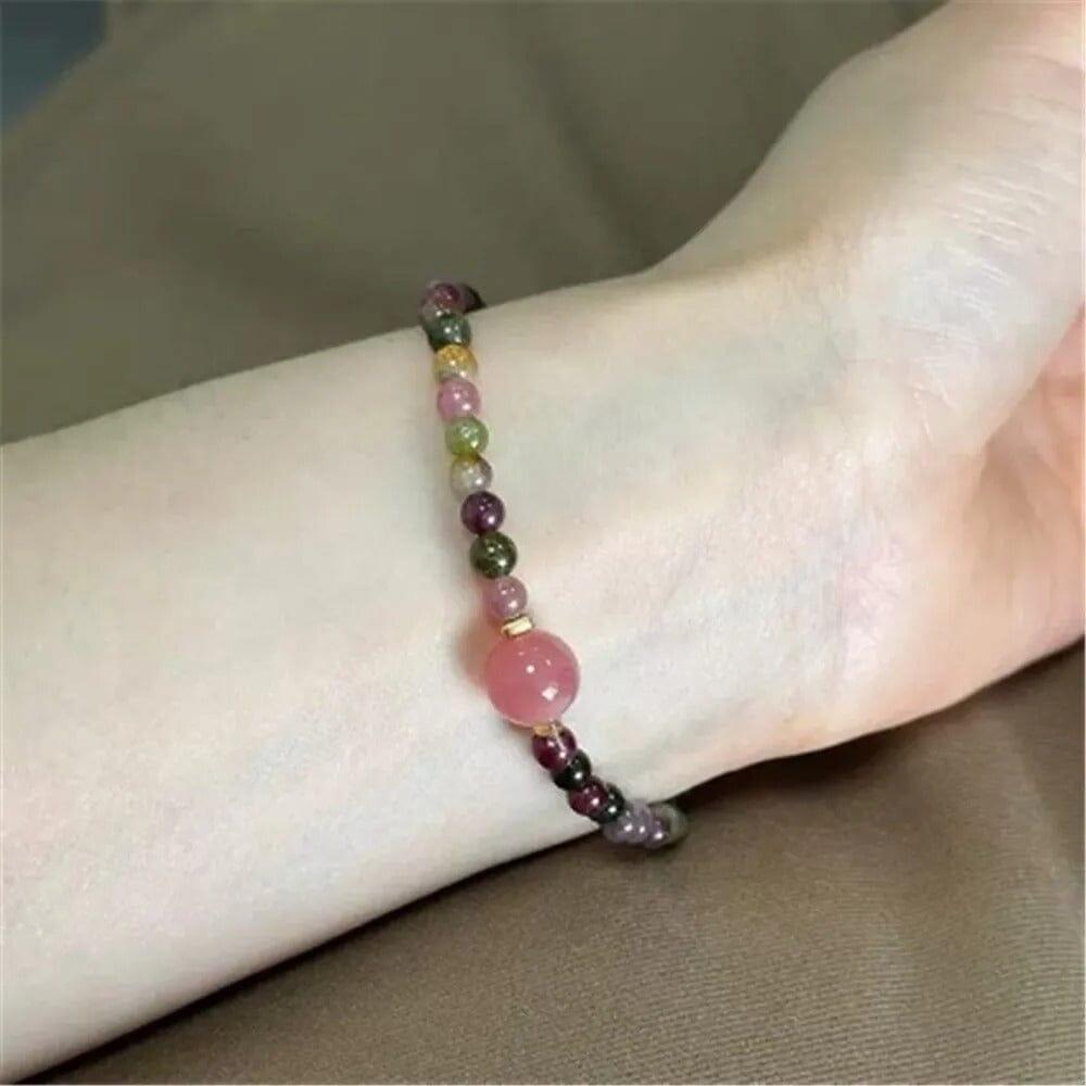 Collezione di Bracciali in Agata e Tormalina "Equilibrio Yin-Yang"