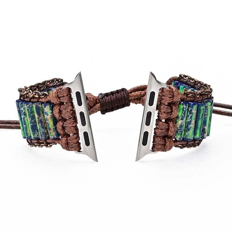 Cinturino "Serenità Regale" in Pietra Imperatore per Apple Watch