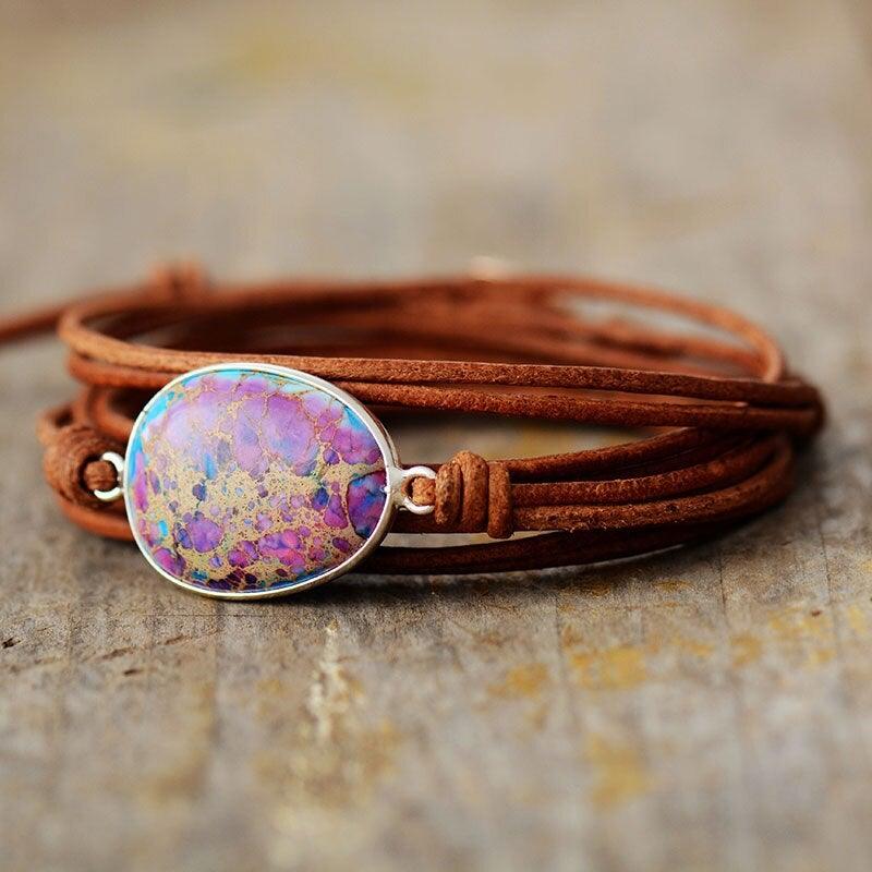 Braccialetto Etnico "Essenza Semplice" in Diaspro