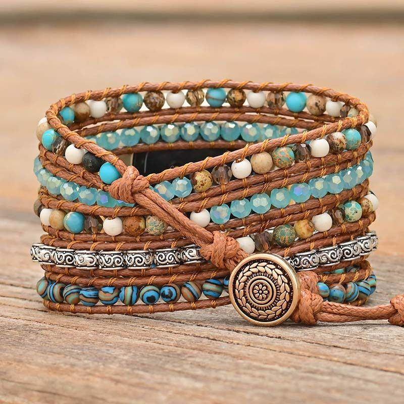 Cinturino per Fitbit in Pietra Imperiale "Acque Serenissime"