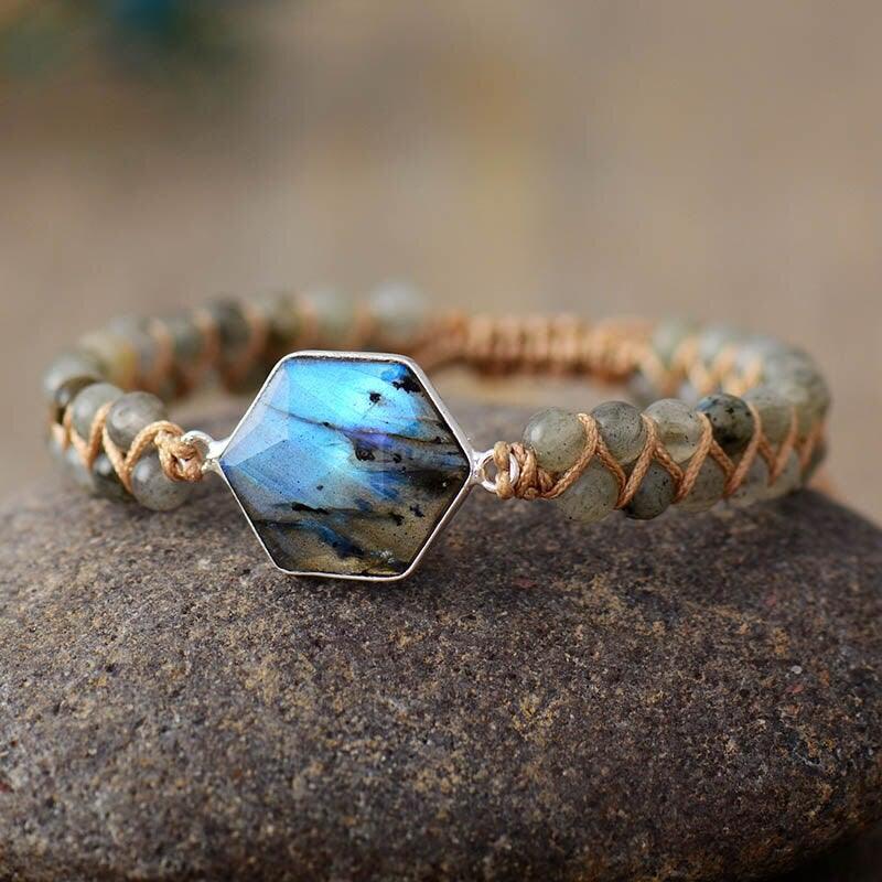 Bracciale Geometrico Intrecciato "Legami d'Amicizia"