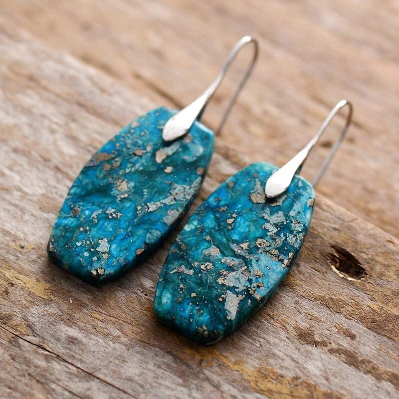 Orecchini Lussuosi "Fascino Intenso" in Diaspro