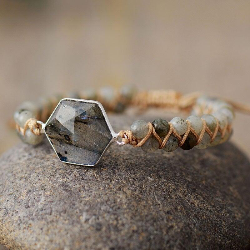 Bracciale Geometrico Intrecciato "Legami d'Amicizia"