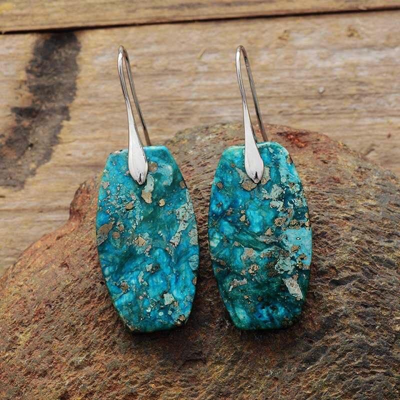 Orecchini Lussuosi "Fascino Intenso" in Diaspro