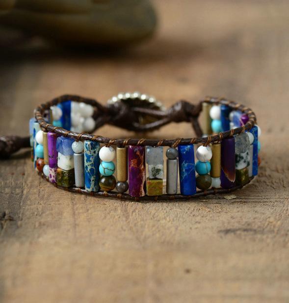 Braccialetto "Flusso Energetico dei Cristalli"