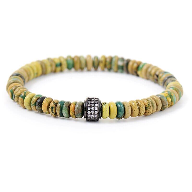 Bracciale "Forza dell'Equilibrio" in Diaspro