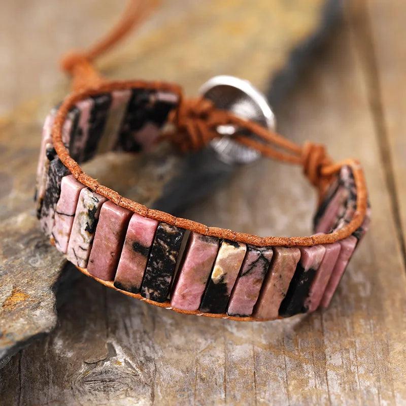 Bracciale con Pietre Naturali "Abbraccio Elementale"