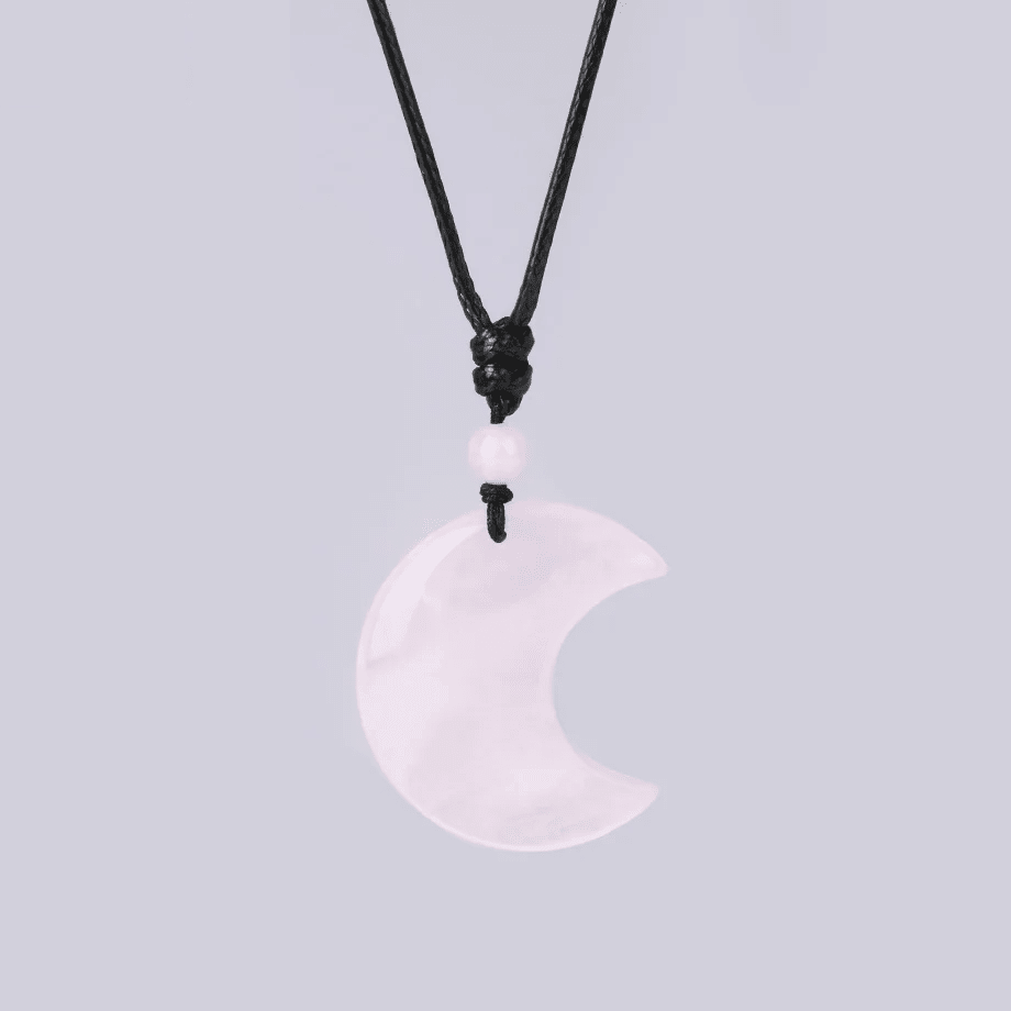 Collana di Pietre Naturali "Crescente Crepuscolare"