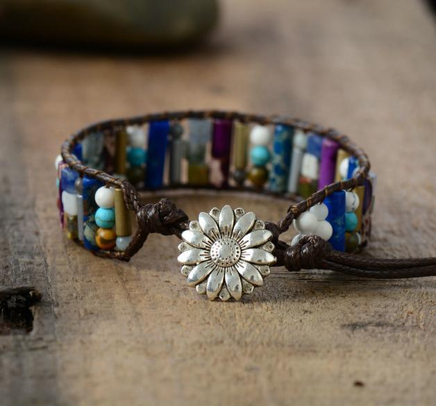 Braccialetto "Flusso Energetico dei Cristalli"