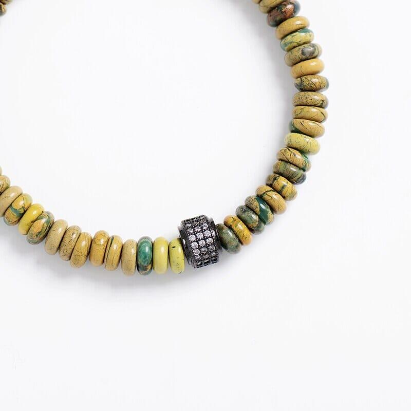 Bracciale "Forza dell'Equilibrio" in Diaspro