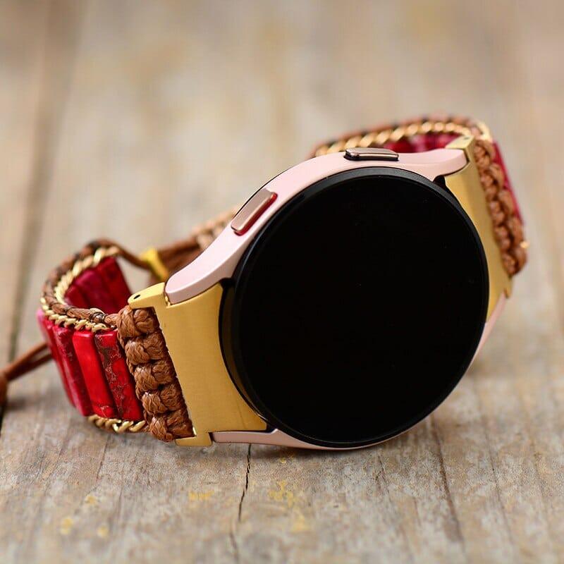 Cinturino "Vitalità Interiore" in Pietra Naturale per Samsung Galaxy Smart Watch 4