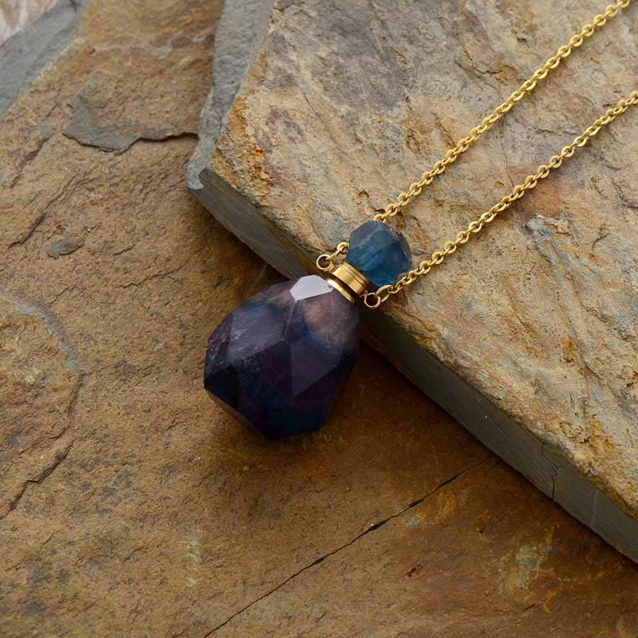 Collana Diffusore "Aromi Naturali" in Pietre Naturali