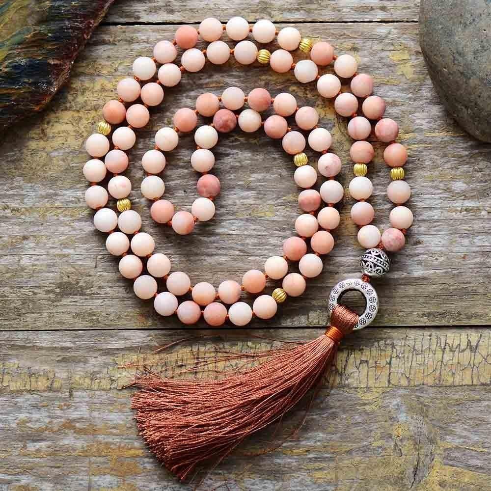 Collana "Sogno Bohemien" Mala con Perline