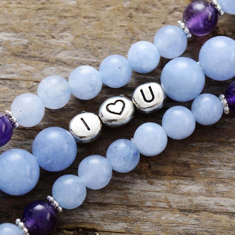 Cinturino per Smart Watch in Acquamarina “Serenità Spirituale”