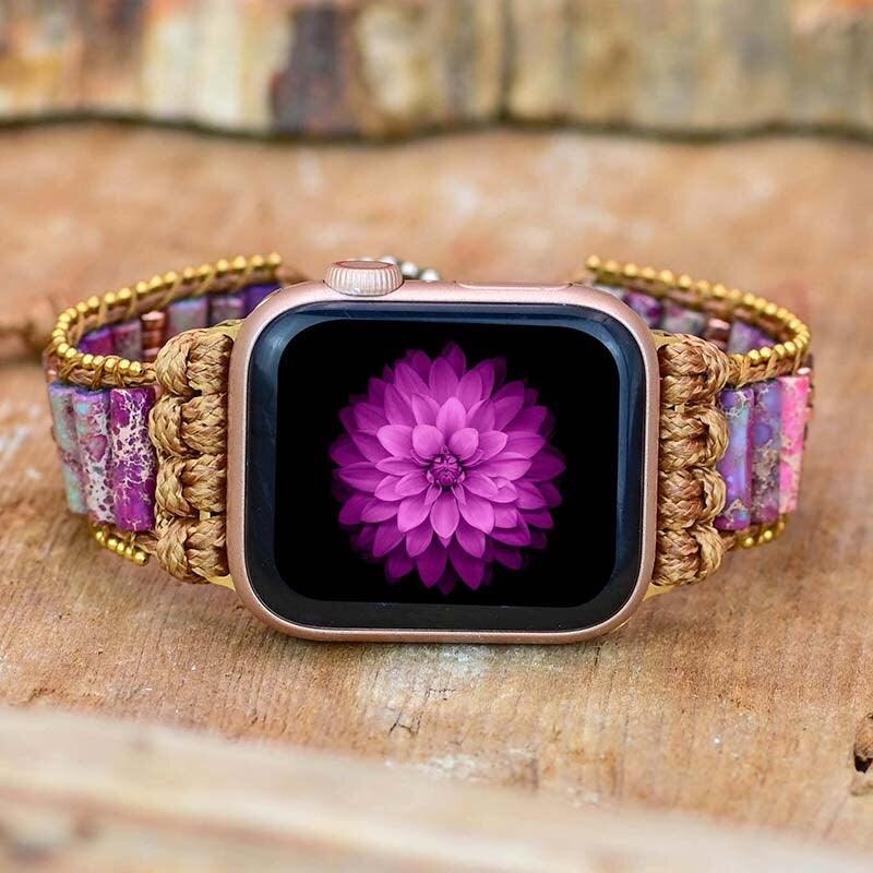 Cinturino "Regalità Suprema" per Apple Watch in Diaspro