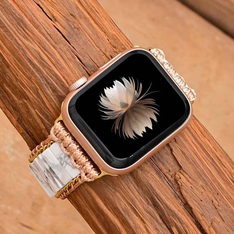 Cinturino per Apple Watch "Spirito Risvegliato" in Howlite