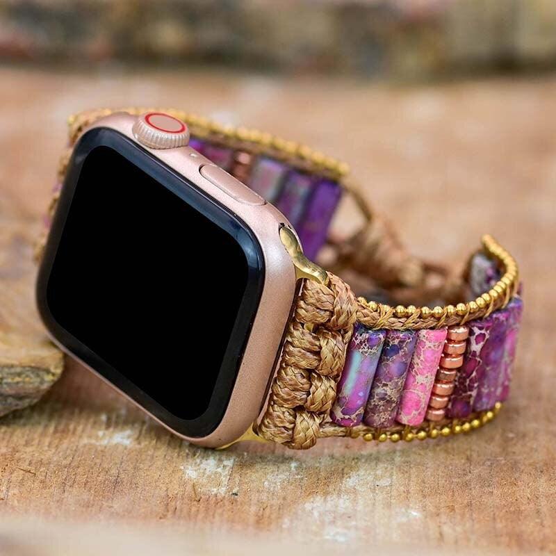 Cinturino "Regalità Suprema" per Apple Watch in Diaspro