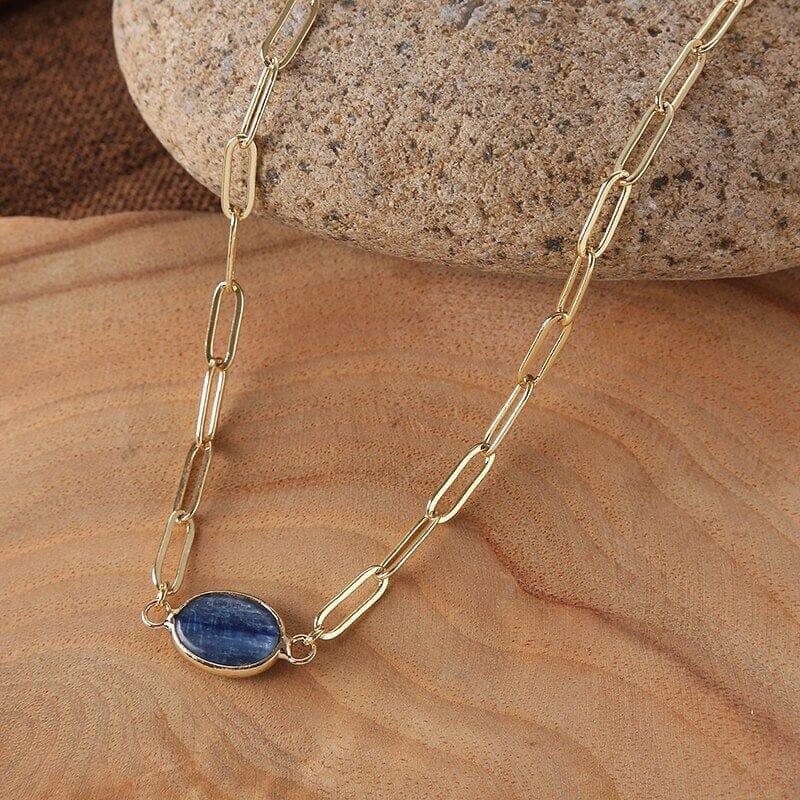 Collana "Rilassamento Profondo" in Kyanite