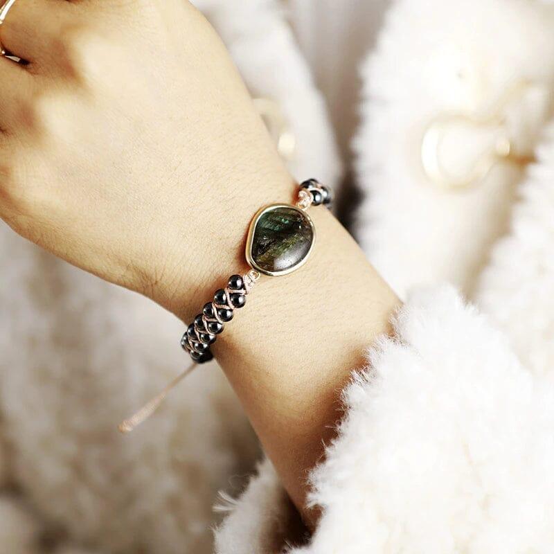 Bracciale "Armonia Mistica" con Labradorite