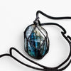 Collana "Cuore di Drago" in labradorite