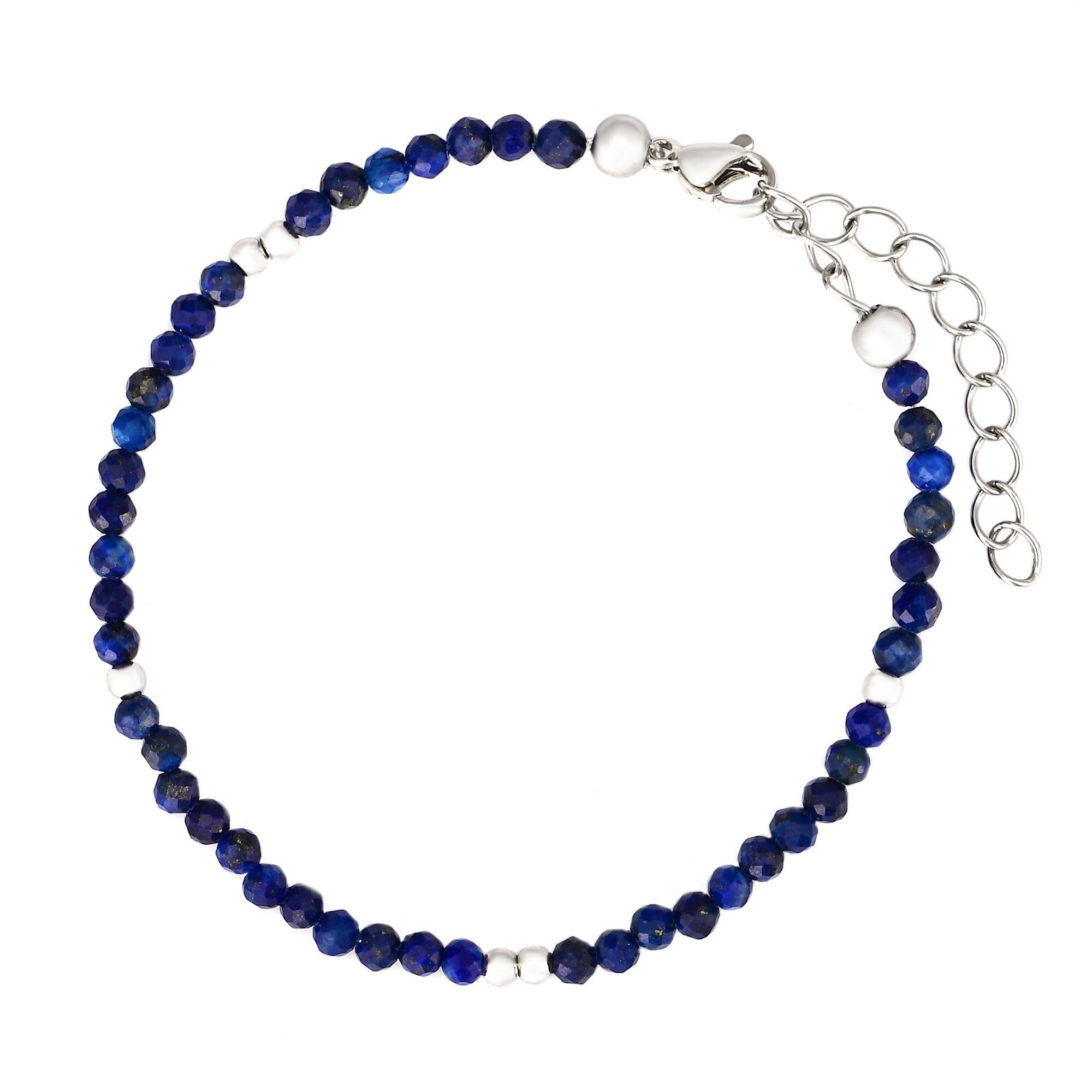 Bracciale in Lapislazzuli “Saggezza del Cosmo Blu"