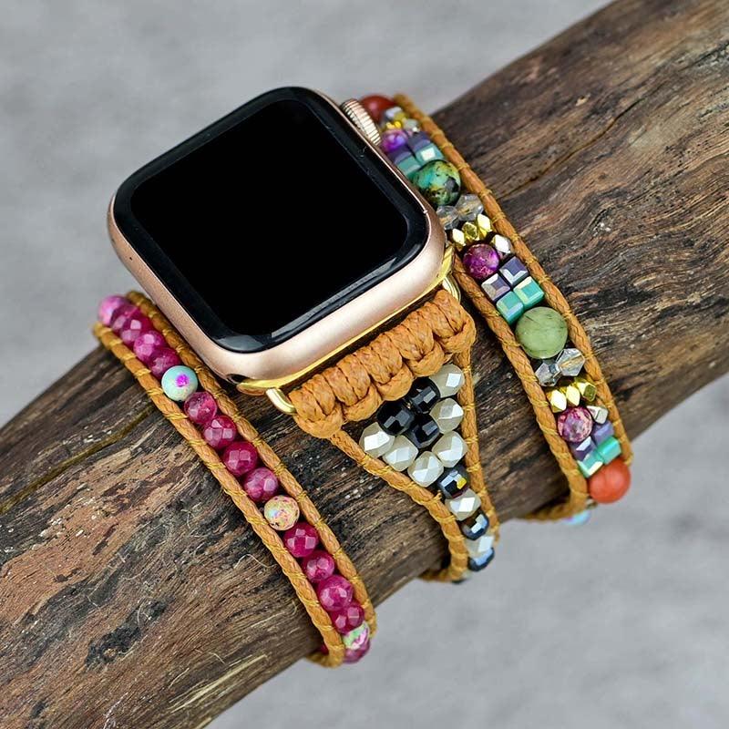 Cinturino per Apple Watch "Sinfonia di Colori"