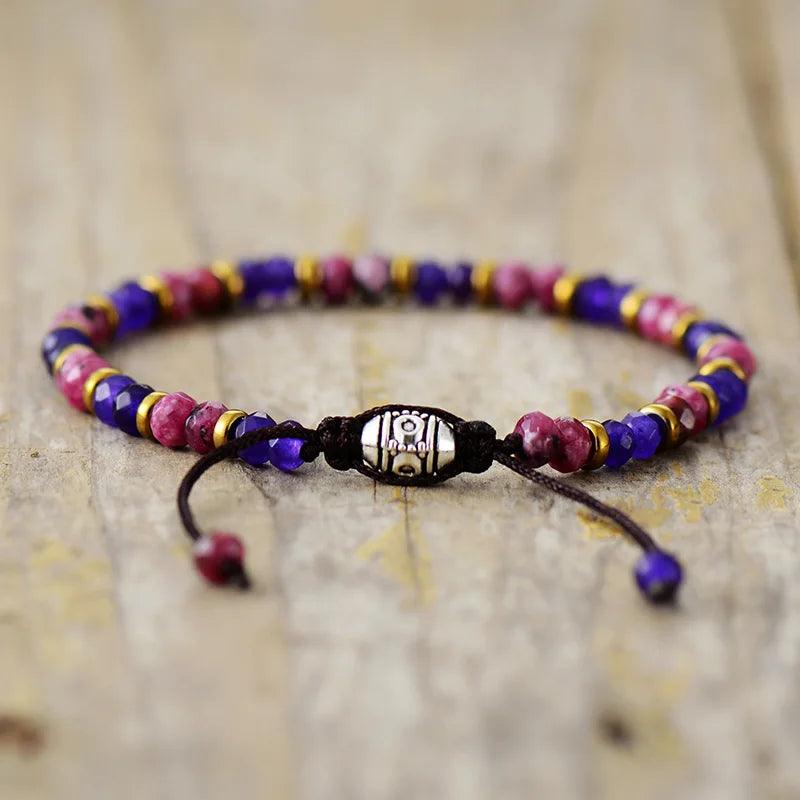 Bracciali in Giada Arrossata “Serenità Profonda”