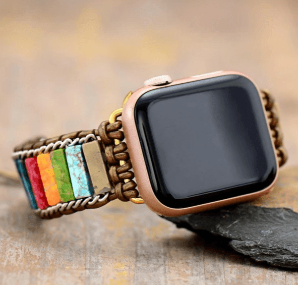 Cinturino Dinamico per Apple Watch con Diaspro Imperiale e Howlite