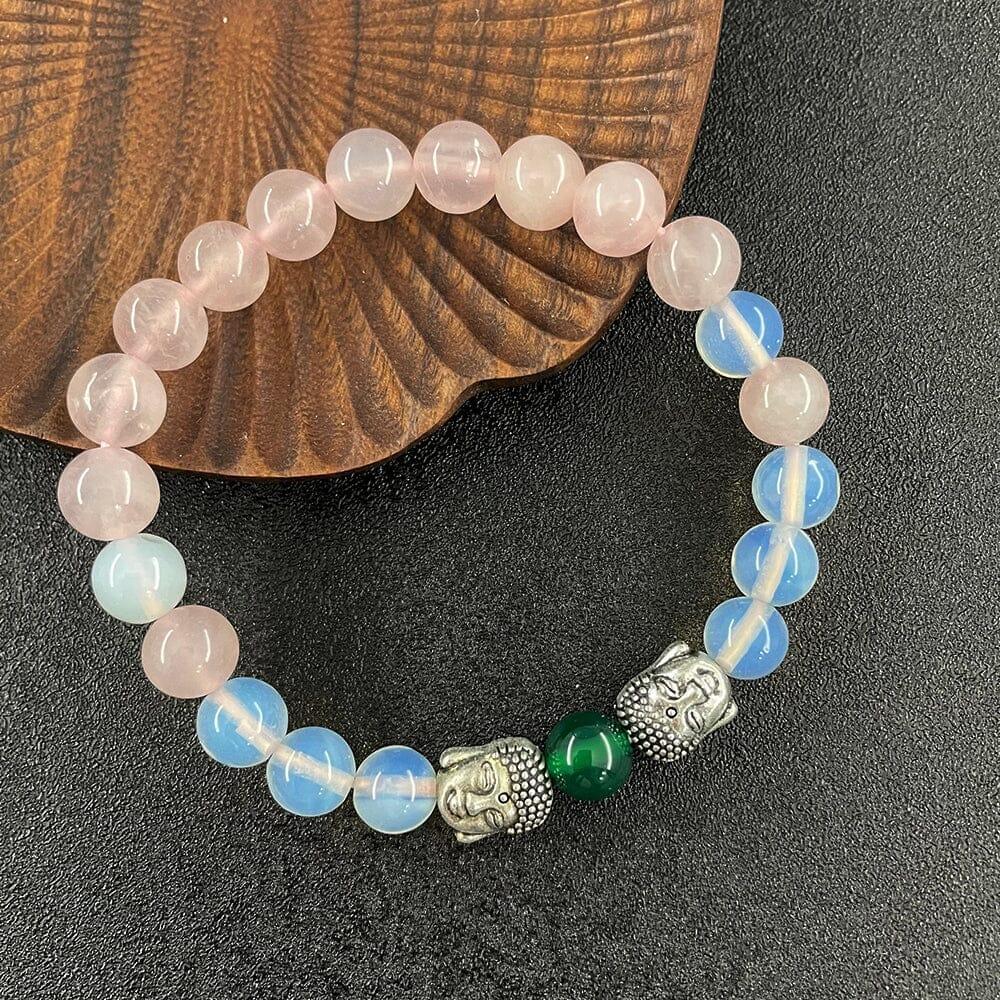 Collezione di Bracciali Naturali Buddha "Pietre di Pace"