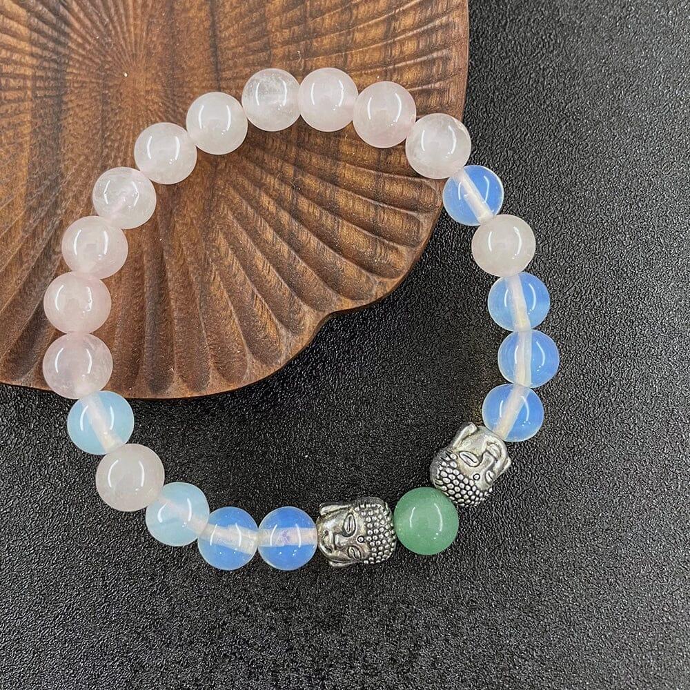 Collezione di Bracciali Naturali Buddha "Pietre di Pace"