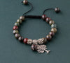 Bracciale Albero della Vita in Diaspro Sangue di Drago