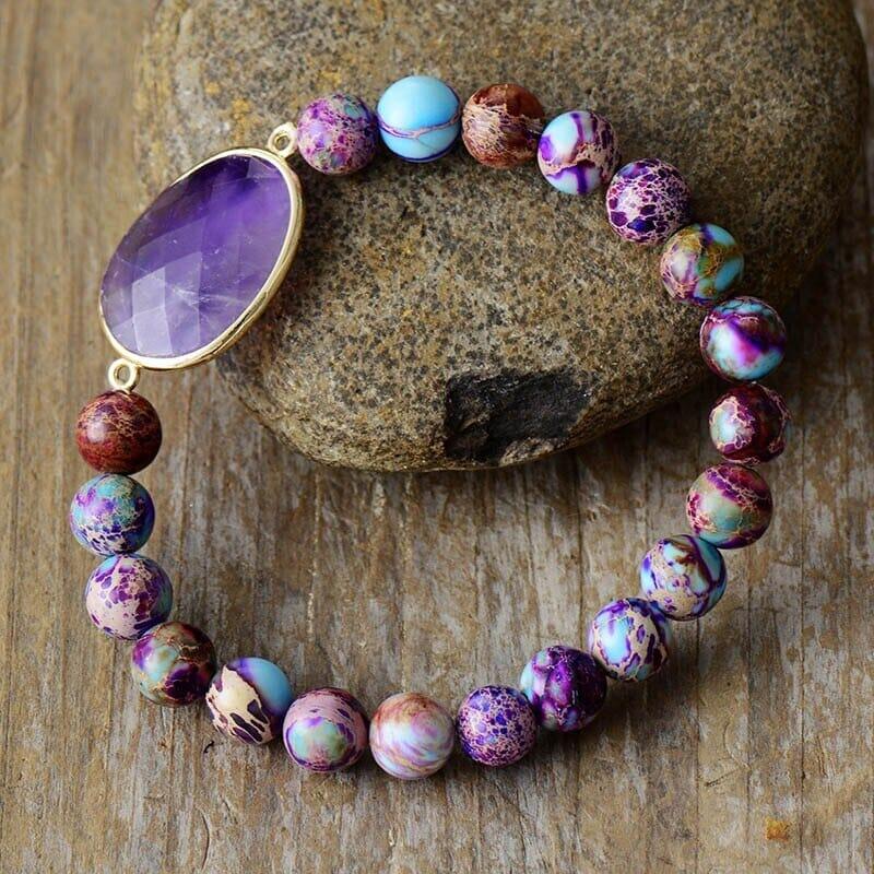 Bracciale di Pietre Naturali "Serenità Preziosa"