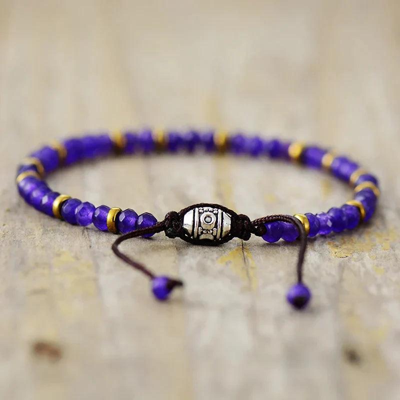 Bracciali in Giada Arrossata “Serenità Profonda”