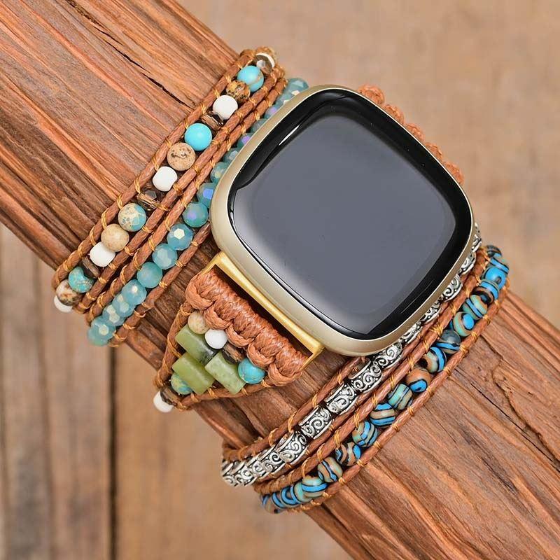 Cinturino per Fitbit in Pietra Imperiale "Acque Serenissime"