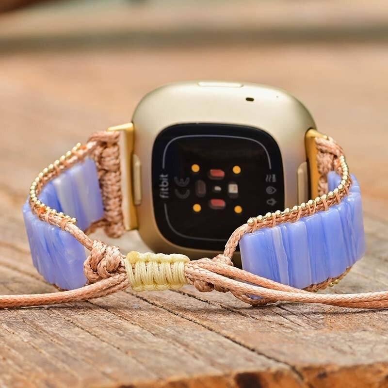 Cinturino per Fitbit "Eleganza Naturale" in Agata