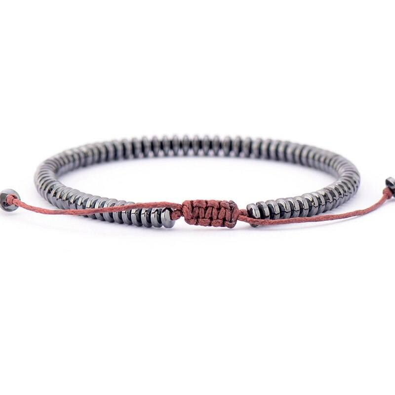 Bracciale "Scudo Potente" in Ematite