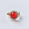 Anello "Fil Rouge" con Perle d'Acqua Dolce